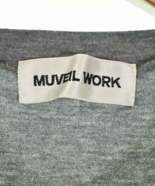 MUVEIL WORK（ミュベールワーク）Tシャツ・カットソー グレー サイズ:38(M位) レディース/2200687052097