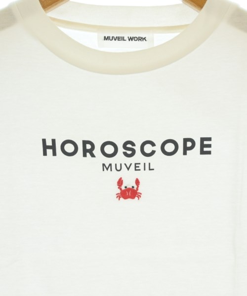 MUVEIL WORK（ミュベールワーク）Tシャツ・カットソー 白 サイズ:36(S位) レディース/2200686974024