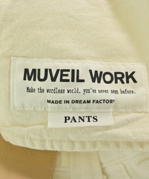 MUVEIL WORK（ミュベールワーク）その他 白 サイズ:34(XS位) レディース/2200693304029
