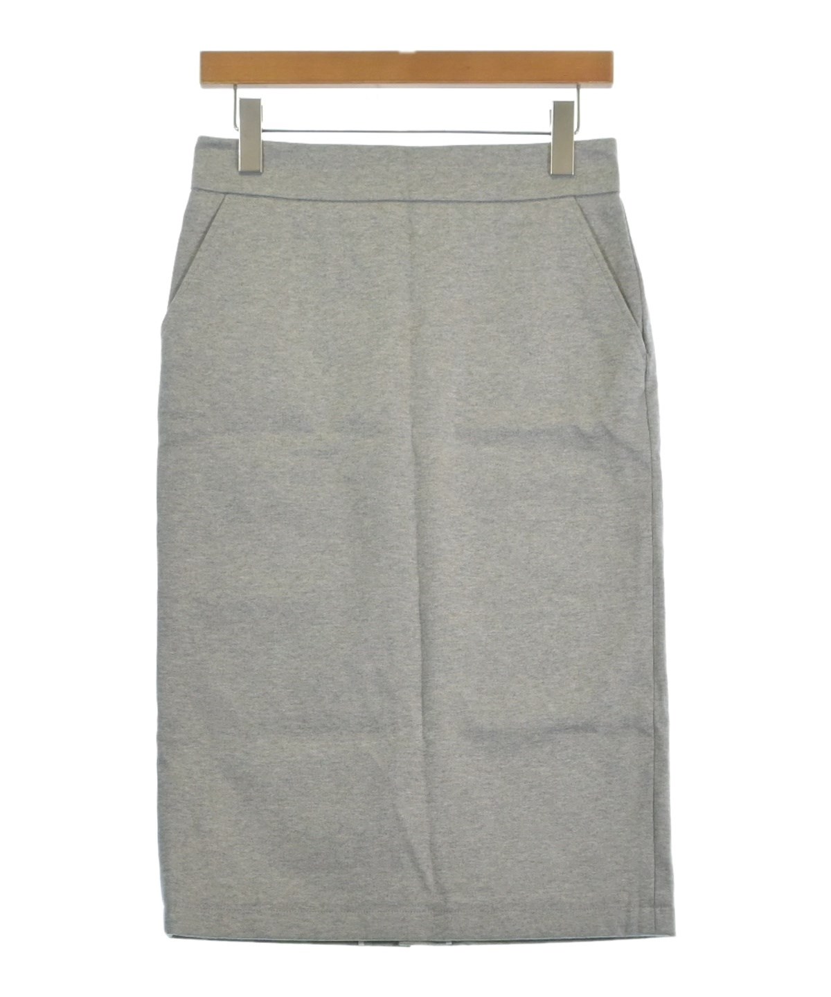 HYKE（ハイク）ロング・マキシ丈スカート グレー サイズ:2(M位