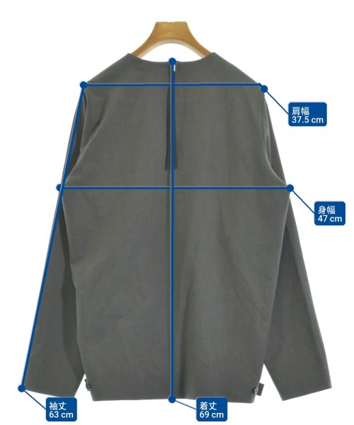 HYKE（ハイク）ブラウス グレー サイズ:2(M位) レディース/2200617444091