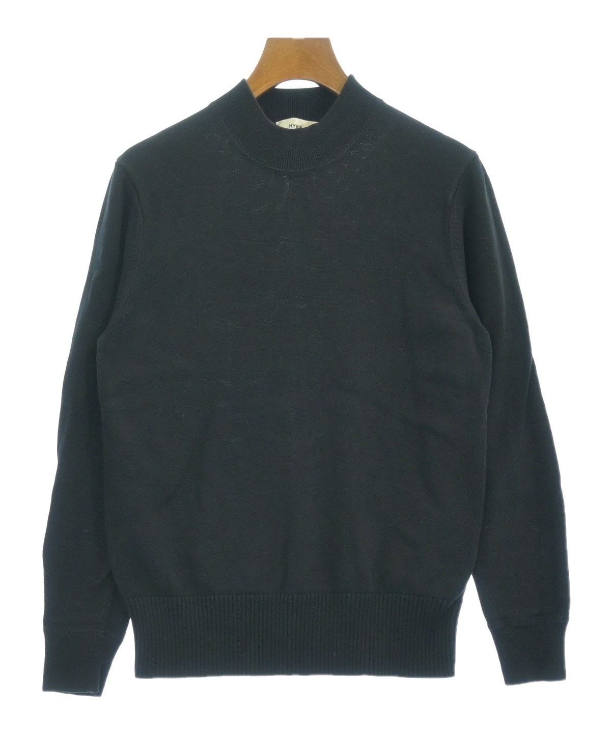 新品　HYKE ハイク　ウールニット HYKE（ハイク）ニット・セーター 紺 サイズ:1(S位) レディース