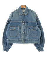 HYKE（ハイク）デニムジャケット 青 サイズ:2(M位) レディース/2200629259195