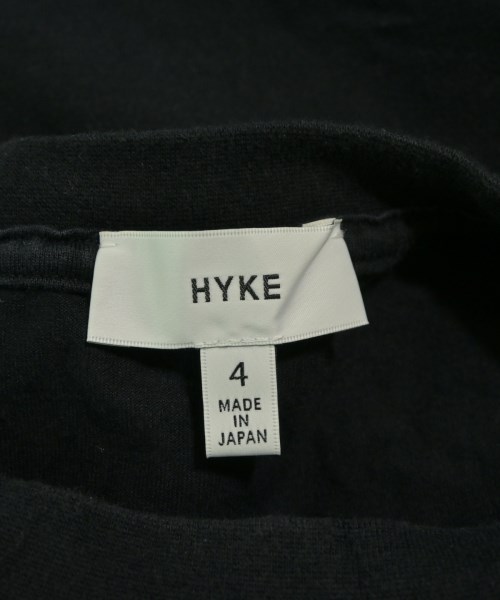 HYKE（ハイク）Tシャツ・カットソー 黒 サイズ:4(XL位) メンズ/2200621778076