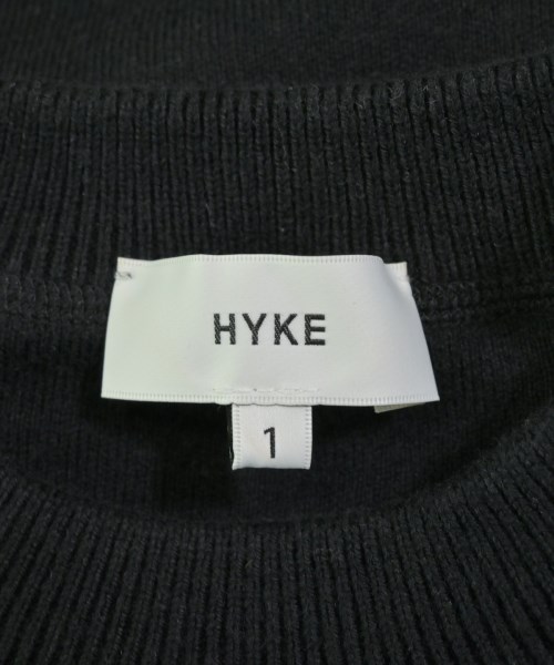 HYKE（ハイク）ニット・セーター 黒 サイズ:1(S位) レディース/2200636006010