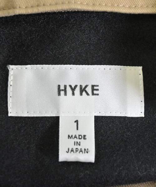 HYKE（ハイク）トレンチコート ベージュ サイズ:1(S位) メンズ/2200636158078