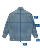 HYKE（ハイク）デニムジャケット 青 サイズ:1(S位) メンズ/2200635146069