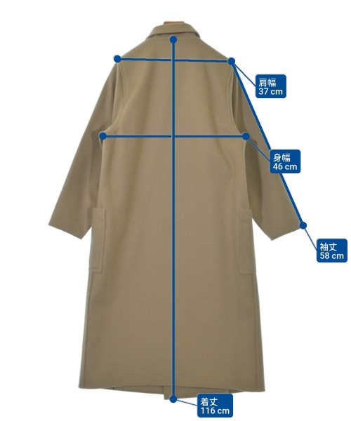 HYKE（ハイク）コート ベージュ サイズ:1(S位) レディース/2200634686078