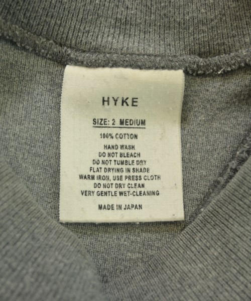 HYKE（ハイク）スウェット グレー サイズ:2(M位) レディース/2200637452021