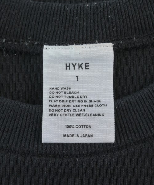 HYKE（ハイク）Tシャツ・カットソー 黒 サイズ:1(S位) レディース/2200624009238