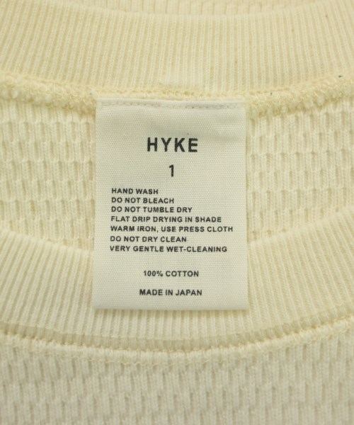 HYKE（ハイク）Tシャツ・カットソー 白 サイズ:1(S位) レディース/2200637638180