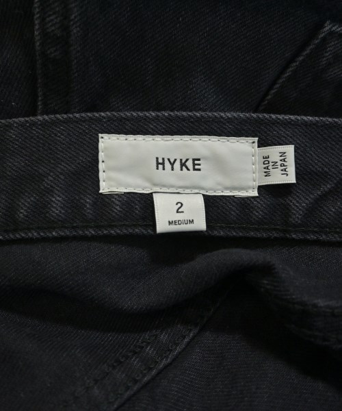HYKE（ハイク）デニムパンツ 黒 サイズ:2(M位) レディース/2200624065029