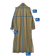 HYKE（ハイク）シャツワンピース 茶 サイズ:1(S位) レディース/2200624065050