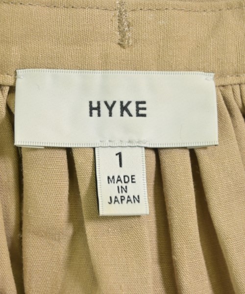 HYKE（ハイク）シャツワンピース ベージュ サイズ:1(S位) レディース/2200626668099