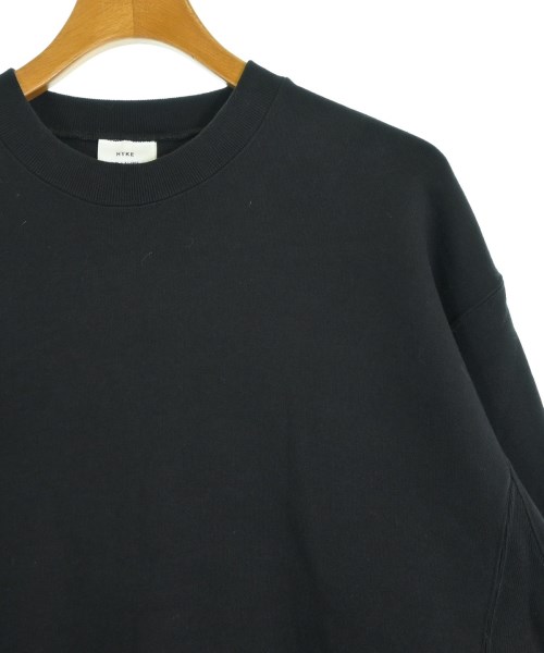 HYKE（ハイク）スウェット 黒 サイズ:XL メンズ/2200638915051