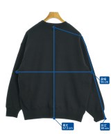 HYKE（ハイク）スウェット 黒 サイズ:XL メンズ/2200638915051
