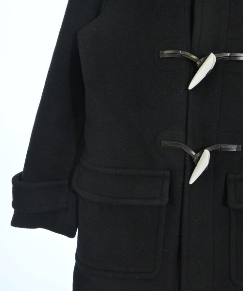 HYKE（ハイク）ダッフルコート 黒 サイズ:2(M位) レディース/2200624592037