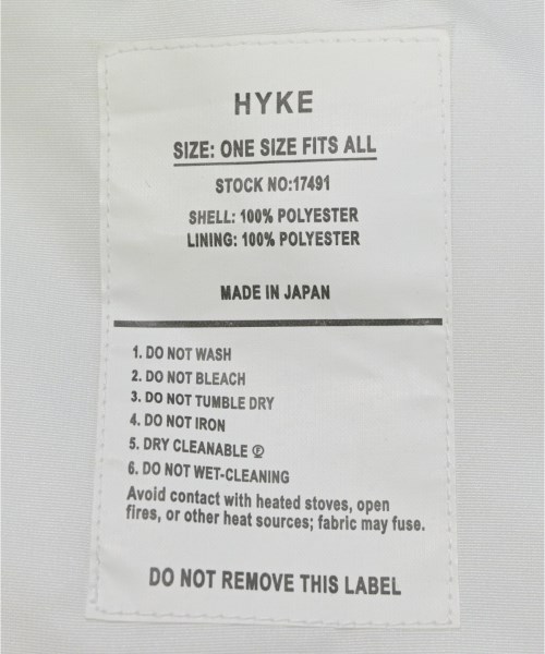 HYKE（ハイク）その他 白 サイズ:ONE レディース/2200635100061