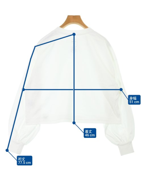 HYKE（ハイク）Tシャツ・カットソー 白 サイズ:S レディース/2200635100078