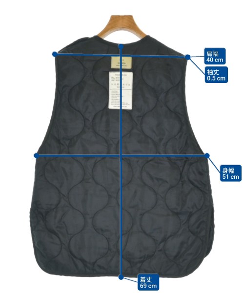 HYKE（ハイク）ベスト 黒 サイズ:M レディース/2200624920052