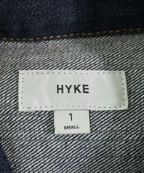 HYKE（ハイク）デニムジャケット 紺 サイズ:1(S位) レディース/2200639441023