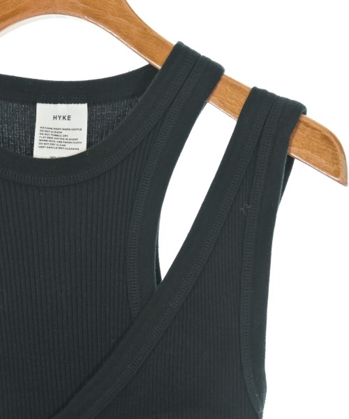 HYKE（ハイク）タンクトップ 黒 サイズ:-(XS位) レディース/2200639441092