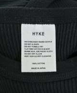 HYKE（ハイク）タンクトップ 黒 サイズ:-(XS位) レディース/2200639441092