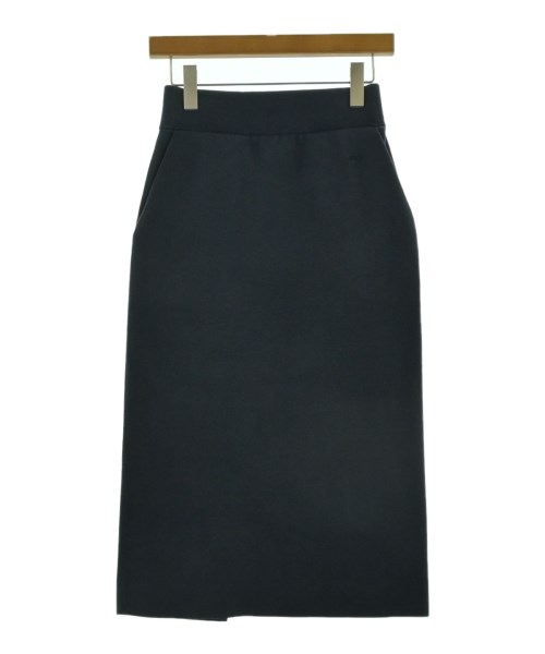 HYKE(ハイク)ロング・マキシ丈スカート 紺 サイズ:2(M位)/2200630290026