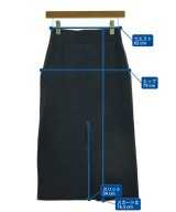 HYKE（ハイク）ロング・マキシ丈スカート 紺 サイズ:2(M位) レディース/2200630290026