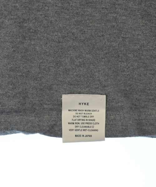 HYKE（ハイク）Tシャツ・カットソー グレー サイズ:2(M位) レディース/2200630290057
