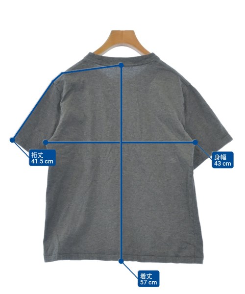 HYKE（ハイク）Tシャツ・カットソー グレー サイズ:2(M位) レディース/2200630290057