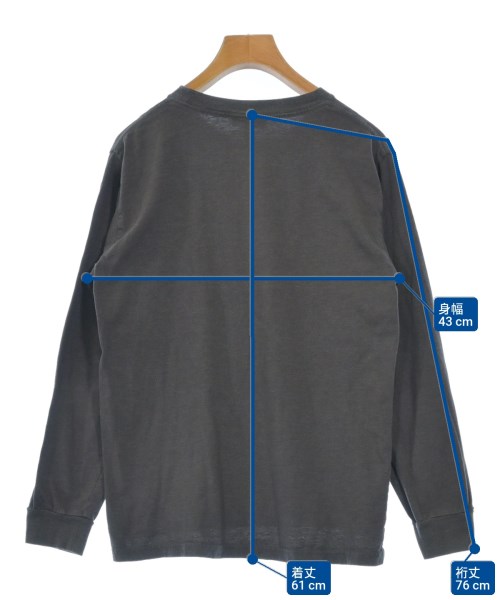 HYKE（ハイク）Tシャツ・カットソー グレー サイズ:1(S位) レディース/2200630290064
