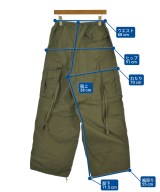 HYKE（ハイク）カーゴパンツ カーキ サイズ:XL メンズ/2200641778070