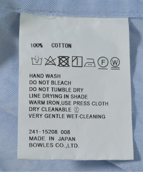 HYKE（ハイク）カジュアルシャツ 青 サイズ:2(M位) レディース/2200625726325