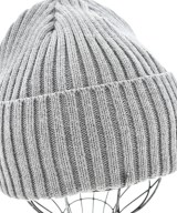 HYKE（ハイク）ニットキャップ・ビーニー グレー サイズ:- レディース/2200642353023