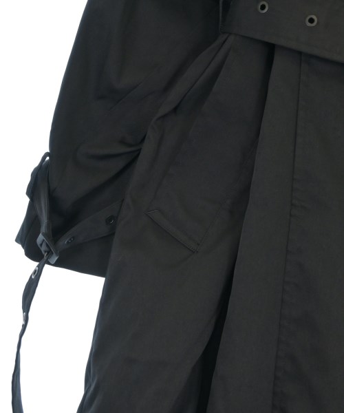 HYKE（ハイク）トレンチコート 黒 サイズ:1(S位) メンズ/2200610964343