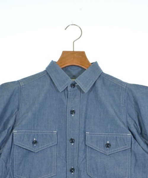 HYKE（ハイク）カジュアルシャツ 青 サイズ:1(S位) レディース/2200610964350