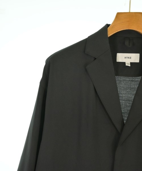 HYKE（ハイク）チェスターコート 黒 サイズ:1(S位) メンズ/2200610964473