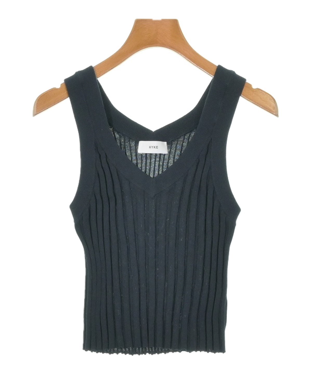 HaaT ハート ベスト/ノースリーブ レディース 【古着】【中古】 HYKE（ハイク）ベスト/ノースリーブ 紺 サイズ:-(M位) レディース