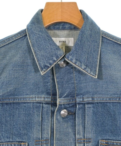HYKE（ハイク）デニムジャケット 青 サイズ:2(M位) レディース/2200631689010