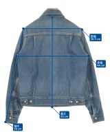 HYKE（ハイク）デニムジャケット 青 サイズ:2(M位) レディース/2200631689010