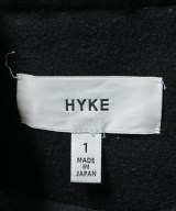 HYKE（ハイク）チェスターコート 黒 サイズ:1(S位) レディース/2200643031043