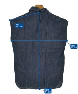 HYKE（ハイク）ブラウス 紺 サイズ:1(S位) レディース/2200633877033