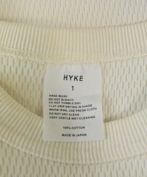 HYKE（ハイク）ノースリーブ 白 サイズ:1(S位) レディース/2200631747048
