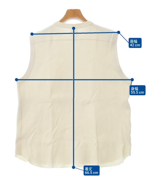 HYKE（ハイク）ノースリーブ 白 サイズ:1(S位) レディース/2200631747048