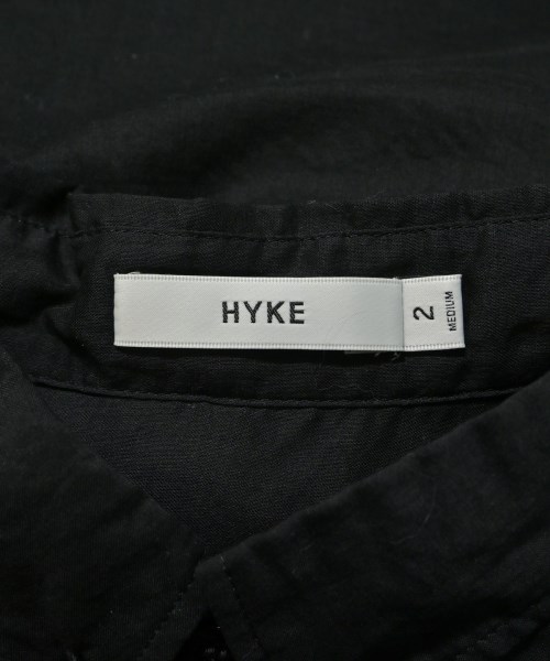 HYKE（ハイク）カジュアルシャツ 黒 サイズ:2(M位) レディース/2200639214061