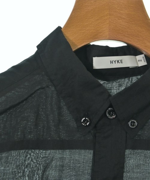 HYKE（ハイク）カジュアルシャツ 黒 サイズ:2(M位) レディース/2200639214061