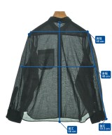 HYKE（ハイク）カジュアルシャツ 黒 サイズ:2(M位) レディース/2200639214061