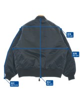 HYKE（ハイク）ミリタリーブルゾン 紺 サイズ:3(L位) メンズ/2200643935013