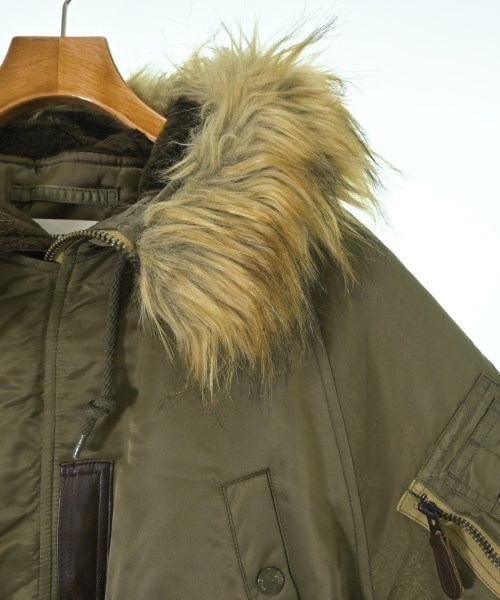 HYKE（ハイク）モッズコート カーキ サイズ:L レディース/2200632347018